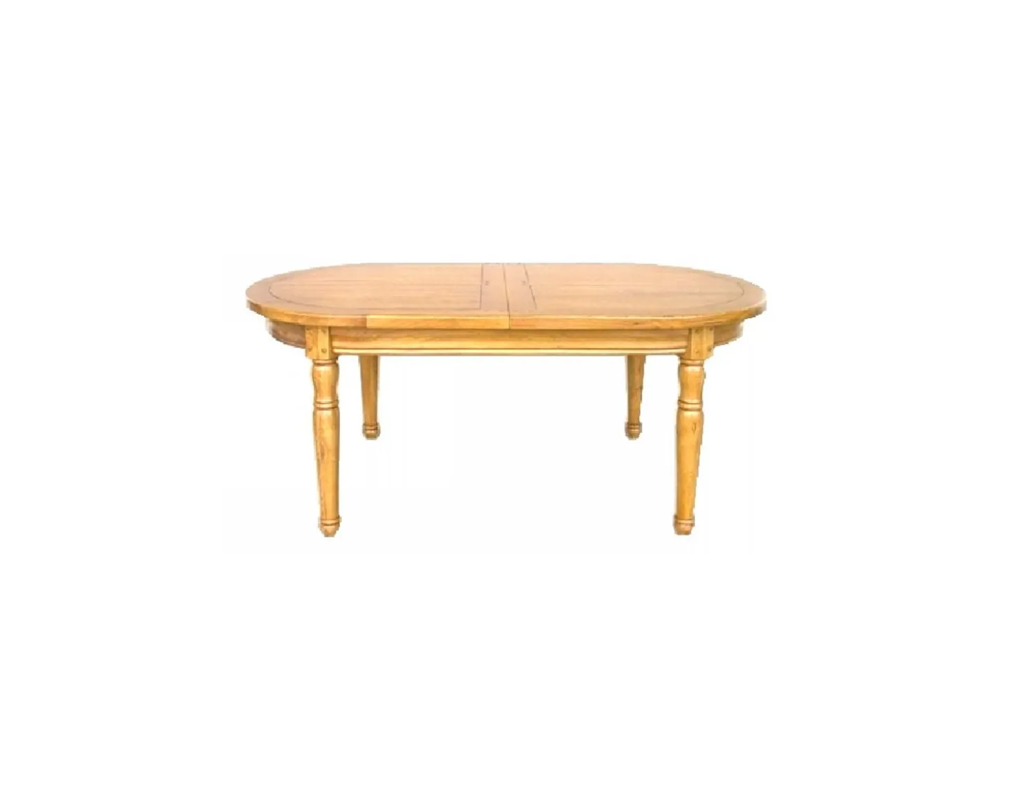 Table ovale 180cm chêne massif "Antique"