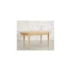 Table ovale en chêne massif avec allonges "Artisan"