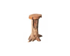 Tabouret de bar teck massif 