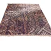 Tapis esprit aztèque motif imprimés en coton "Cocoon" 120x180cm