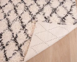 Tapis tissé en laine et coton 120x180cm "Kavon"
