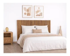 Tête de lit en chêne huilé style Newtro “Winton” 160 cm