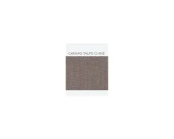 Têtière en tissu taupe pour bain de soleil "Nusa Pedina"