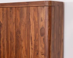 Vaisselier en palissandre 3 portes et tiroirs "Rosewood" 120 cm